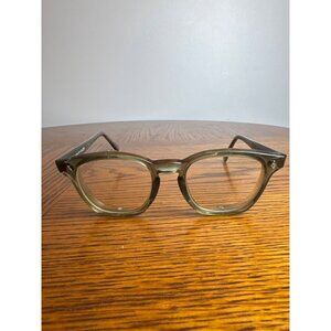 American Optical 6M 787 Green-Tinted Eyeglasses Frames Retro Square Design